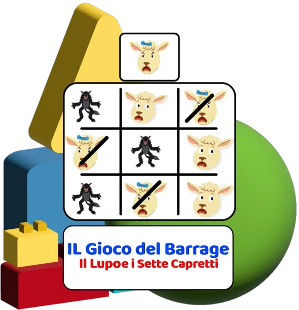 Il gioco del Barrage - Il Lupo e i Sette Capretti