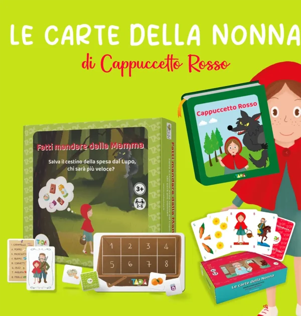 Pacchetto completo Cappuccetto Rosso
